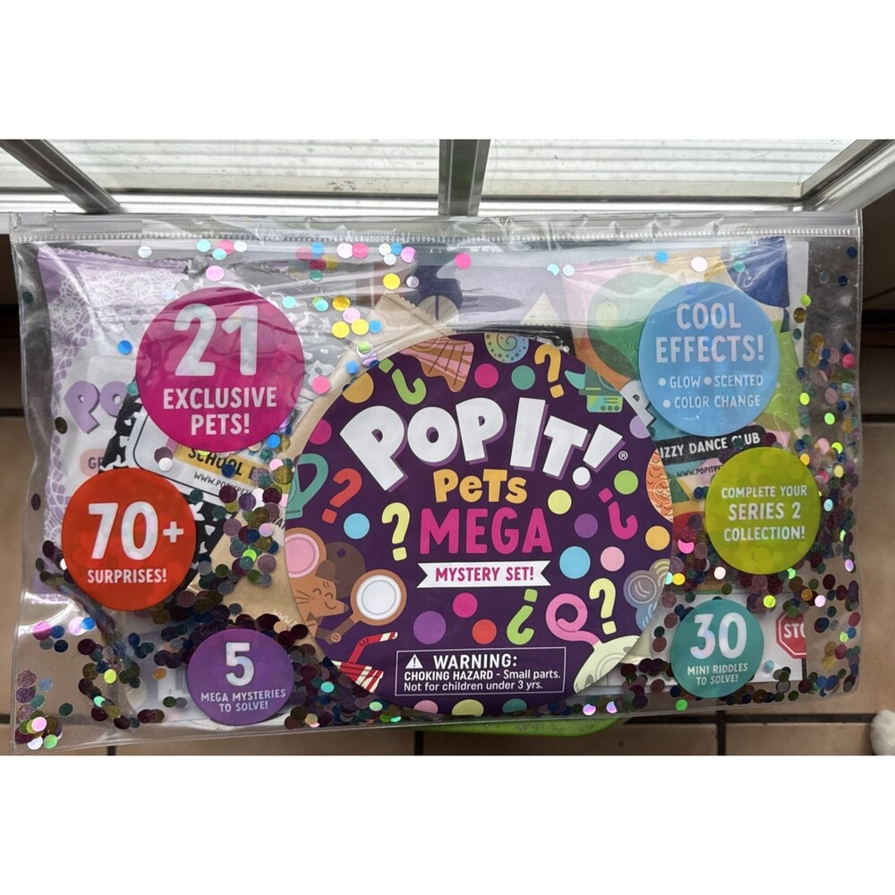 Pop It Pets Mega Mystery Set Buffalo Games New Sealed